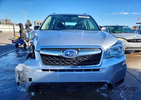 2016 Subaru Forester 2.5I z USA, uszkodzony, nr VIN JF2SJABC1GH501429